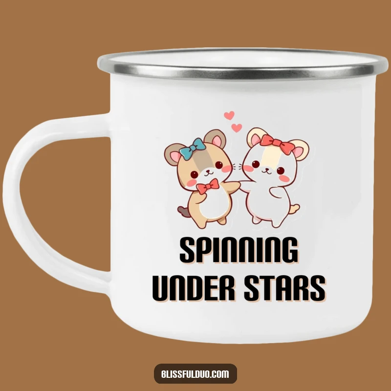 Funny Spinning Animal Camp Mug a Durable and Funny Gift
